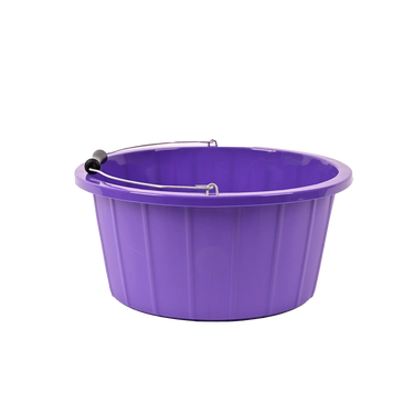 Red Gorilla Premium Shallow Bucket 15 Litres | Food Grade Feeding and Utility Bucket| Online For Equine
