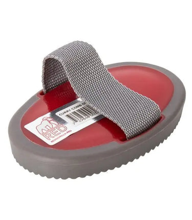 Red Gorilla Red Gorilla Curry Comb | Heavy Duty Horse Grooming Tool for Mud and Embedded Dirt Removal| Online For Equine