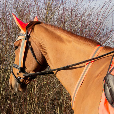 Reflector Ear Bonnet by Hy Equestrian| Online For Equine