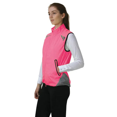 Reflector Gilet by Hy Equestrian Pass Wide and Slow| Online For Equine