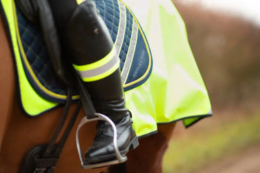 Reflector Saddle Pad by Hy Equestrian| Online For Equine