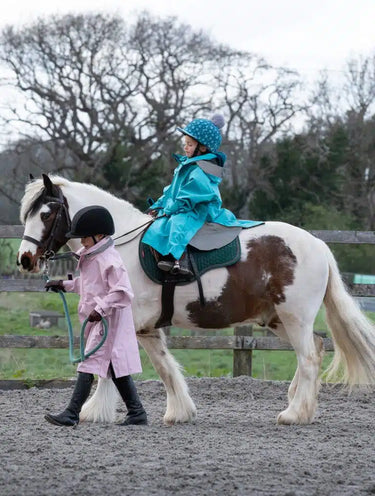 Buy the Equicoat Pink Kids Reincoat Lite | Online for Equine