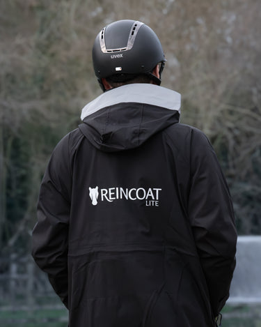 Buy the Equicoat Black Adults Reincoat Lite | Online for Equine