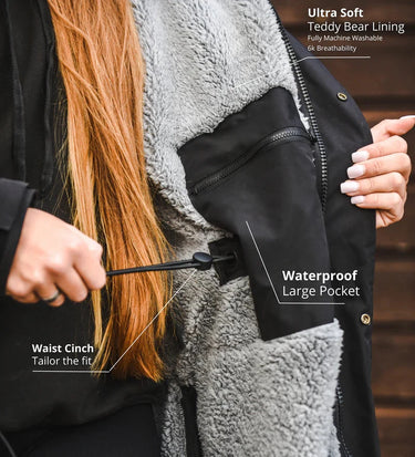 Reincoat Pro Adults Olive Waterproof Dry Robe| Online For Equine