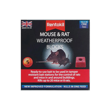 Rentokil Mouse & Rat Weatherproof Blocks| Online For Equine