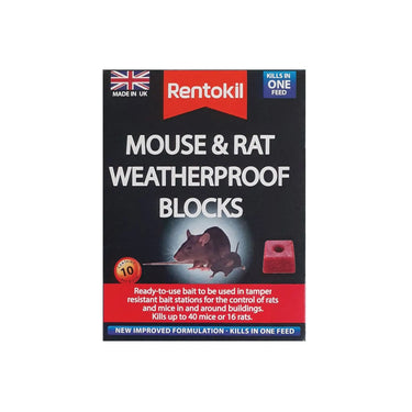 Rentokil Mouse & Rat Weatherproof Blocks| Online For Equine
