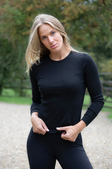 Rib Base Layer Black| Online For Equine