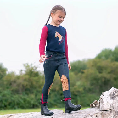 Riding Star Collection Denim Jodhpurs by Little Rider| Online For Equine