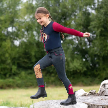 Riding Star Collection Denim Jodhpurs by Little Rider| Online For Equine