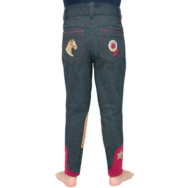 Riding Star Collection Denim Jodhpurs by Little Rider| Online For Equine