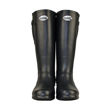 Buy Rockfish Women's Neoprene Lined Tall Adjustable Matt Wellingtons - Black| Online for Equine