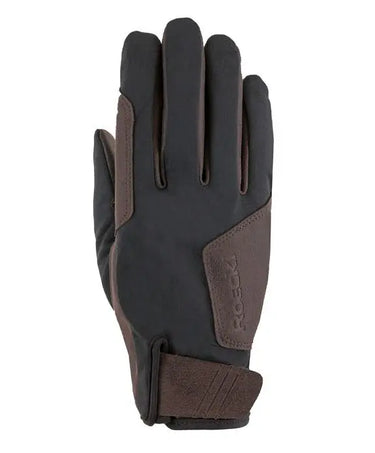 Roeckl Fourinhand Black/Smoky Brown Glove| Online For Equine