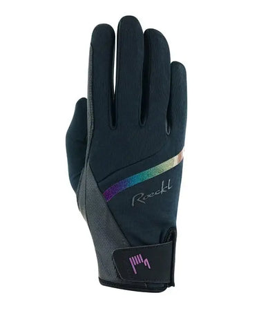 Roeckl Jineta Black/Rainbow Glove| Online For Equine