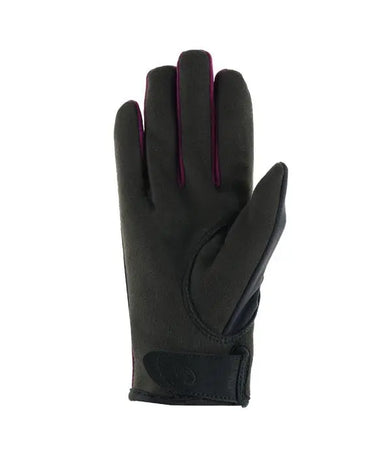 Roeckl Keysoe Black/Purple Glove| Online For Equine