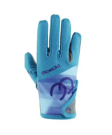 Roeckl Koppl Vivid Blue Glove| Online For Equine