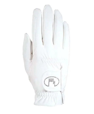 Roeckl Lisboa White/White Glove| Online For Equine