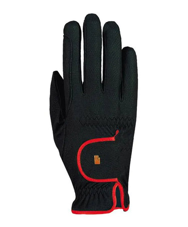 Roeckl Lona Black/Red Glove| Online For Equine