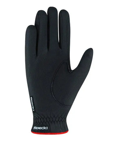 Roeckl Lona Black/Red Glove| Online For Equine