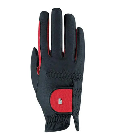 Roeckl Malta Black/Red Glove| Online For Equine