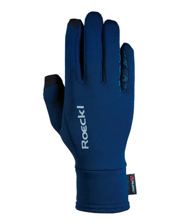 Buy Roeckl Navy Blue Weldon Touchscreen Gloves| Online for Equine