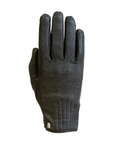 Roeckl Wels Black Stonewashed Glove| Online For Equine