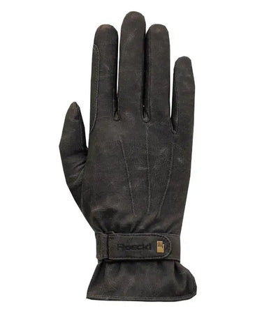 Roeckl Weymouth Black Stonewashed Glove| Online For Equine