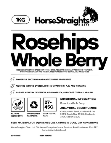 RoseHip Whole Berry| Online For Equine