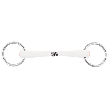 Buy Nathe Single Jointed 18mm Loose Ring Bradoon Snaffle Bit from Online for Equine, shop all of the Nathe Bit range for horses.