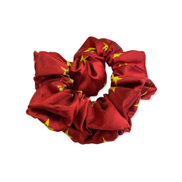 Equetech Red/Gold Stars Hair Scrunchie | Online for Equine