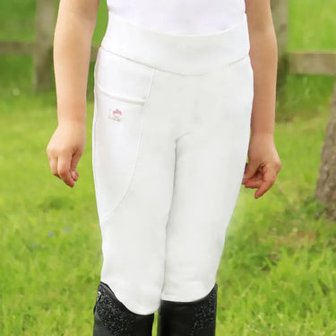 Sara Riding Tights By Little Rider White| Online For Equine