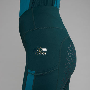 Toggi Dark Green Sculptor Maret Womens Riding Tights