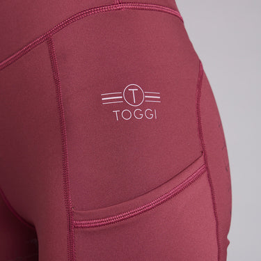 Buy Toggi Ladies Burgundy Winter Sculptor Walsham Tights | Online for Equine