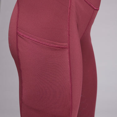 Buy Toggi Ladies Burgundy Winter Sculptor Walsham Tights | Online for Equine