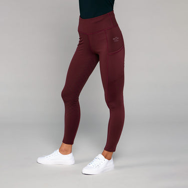Buy Toggi Ladies Burgundy Winter Sculptor Walsham Tights | Online for Equine