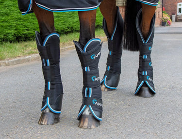 Shires ARMA Air Defence Travel Boots Navy| Online For Equine