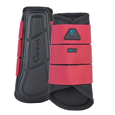 Shires ARMA Air Motion Deep Red Brushing Boots| Online For Equine