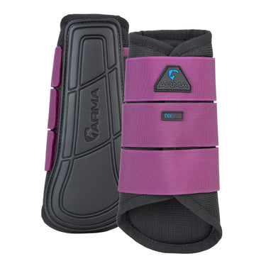 Shires ARMA Air Motion Plum Brushing Boots| Online For Equine
