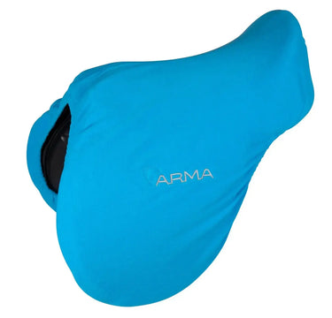 Buy the Shires ARMA Baby Blue Fleece Saddle Cover | Online for Equine