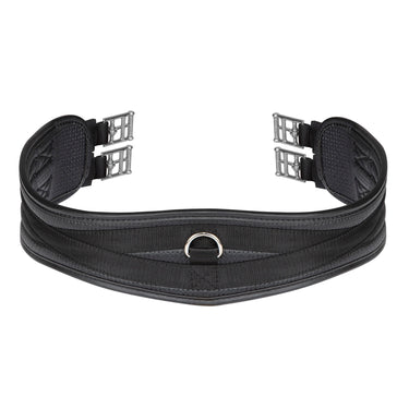 Shires ARMA Black Anti-Chafe Contour Girth with Elastic| Online For Equine