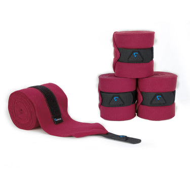 Shires ARMA Black Cherry Fleece Bandages| Online For Equine