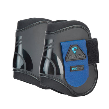 Shires ARMA Black/Royal Blue Fetlock Boots| Online For Equine