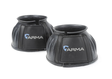 Buy Shires ARMA Black Touch Close Over Reach Boots| Online for Equine