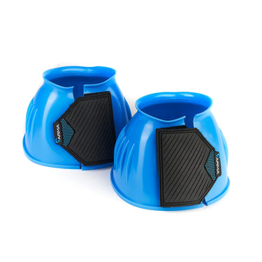 Buy the Shires ARMA Blue Gloss Over Reach Boots | Online for Equine