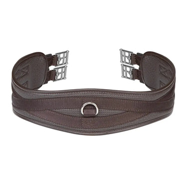 Buy the Shires ARMA Brown Anti-Chafe Contour Girth with Elastic | Online for Equine