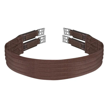 Buy the Shires ARMA Brown Burghley Girth with Elastic | Online for Equine