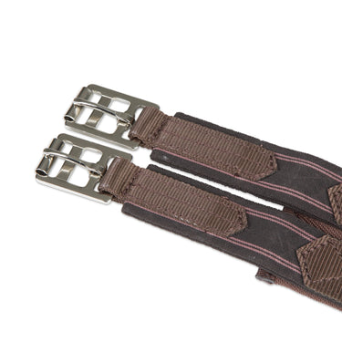 Buy the Shires ARMA Brown Burghley Girth with Elastic | Online for Equine