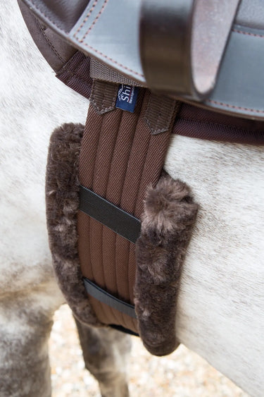 Buy the Shires ARMA Brown SupaFleece GP Girth Sleeve | Online for Equine