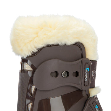 Shires ARMA Carbon Pro SupaFleece Fetlock Boots Brown| Online For Equine