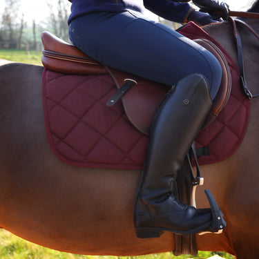 Shires ARMA Comfort Lite Saddlecloth Black Cherry| Online For Equine