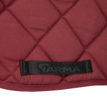 Shires ARMA Comfort Lite Saddlecloth Black Cherry| Online For Equine